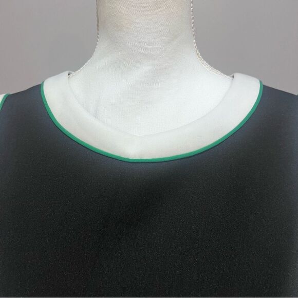 NWT Vince Camuto sleeveless midi dress women's size 12 in black - Picture 2 of 10